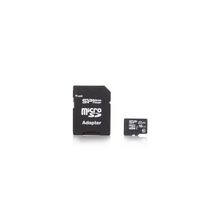 карта памяти TransFlash 16Gb MicroSDHC Class 10 Elite UHS-1 Silicon Power, SP016GBSTHBU1V10-SP, адаптер, Retail