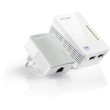 Адаптер TP-LINK TL-WPA4220KIT 300Mbps AV500 WiFi Powerline Extender Kit  (2  адаптера,UTP,  802.11b g n, 300Mbps,500Mbps)