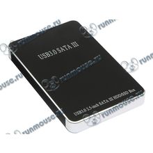 Контейнер ORIENT "2567 U3" для 2.5" SATA HDD, черный (USB3.0) [135292]
