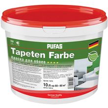 Пуфас Tapeten Farbe 10 л белая