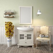 Opadiris Тумба с раковиной Омега 65 cлоновая кость