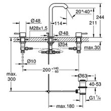Смеситель Grohe Essence New 20299001 для раковины