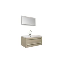 Aquanet Мебель для ванной Нота 90 лайт (светлый дуб) - Тумба Нота 90 светлый дуб