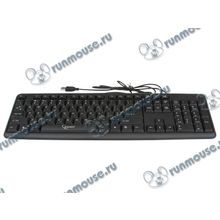 Клавиатура Gembird "KB-8320U-BL", 104кн., черный (USB) (ret) [126498]