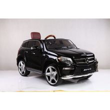 Детский электромобиль Mercedes GL63 AMG Black LUXURY 4WD MP4 2.4G - SX1588-H