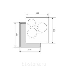 Варочная панель Lex EVH 430 BL