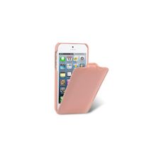 Кожаный чехол для iPhone 5 Melkco Premium Leather Case - Jacka Type (Pink LC)