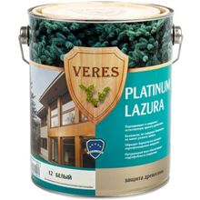 Veres Platinum Lazura 2.7 л белая