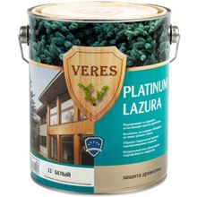 Veres Platinum Lazura 2.7 л белая