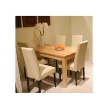 Экомебель Стол обеденный Комфорт орех 800х1300