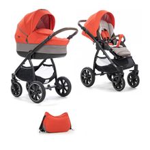 Коляска 2 в 1 Noordi Sole Sport NB (Orange Red 862 оранжевый)