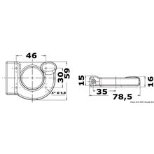 Osculati Держатели для отпорных крюкови удочек, 34.357.20