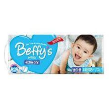 Подгузники Beffy&apos;s extra dry для мальчиков L (9-14 кг), 38 шт