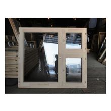 Деревянный оконный блок со стеклопакетом ОДСП 12-15