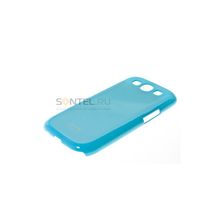 Задняя накладка SGP Class A-A-A для Samsung i9300 голубая