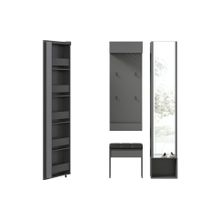 Алмаз. Любимый дом Флекс Прихожая №7 (Оникс Серый Вяз дымчатый)