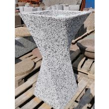 Бетонный вазон ЯЛТА (Cеро-красный гранит)