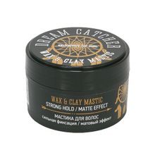 Мастика для волос Матовый Эффект cильной фиксации Dream Catcher Wax&Clay Mastic 100г