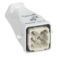 Каб.вилка, плас,верт.400В, 10А 4К+З | код 052641 | Legrand