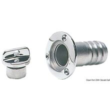 Osculati Bilge drain plug AISI 316 mirror polished 60 mm, 18.347.10