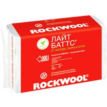 Rockwool Лайт Баттс 0.6 м*1 м 50 мм