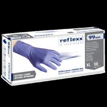 Перчатки Reflexx R99-XL химостойкие одноразовые длинные 25 пар