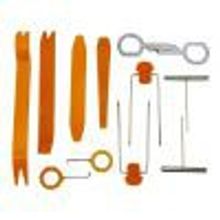 Набор инструментов для демонтажа желтый (12 предметов)  Карманы, Рамки, Переходники на ISO, Набор для демонтажа