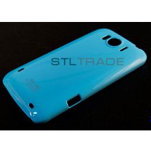 Задняя накладка SGP Class AAA для HTC Sensation XL голубая