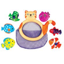 KS Kids Игрушка для купания "Кошка-сачок Мими" KA421