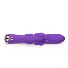 Фиолетовый вибратор-кролик The Princess Butterfly Vibrator - 20,5 см. (233153)