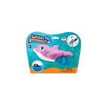 Маленький плавающий дельфин