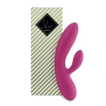 FeelzToys Розовый вибратор-кролик Lea Rabbit Vibrator - 20,2 см. (розовый)