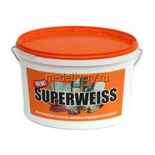 Краска водоэмульсионная «Superweiss» (7 кг)