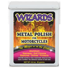 Полировальная паста для металла Wizards Motorcycle Metal Polish 22011 вата для мотоциклов 85 гр