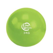 Медбол Lite Weights 1703LW 3 кг (салатовый)