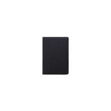 чехол-книжка SkinBox для Samsung P5100 5110, P-009, вращение 360 градусов, black, выполнен из качественной экокожи