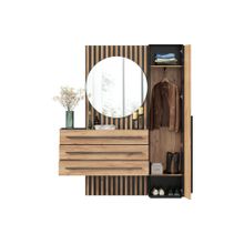 Алмаз. Любимый дом Неаполь Прихожая №8 (Черный Дуб Золотой)