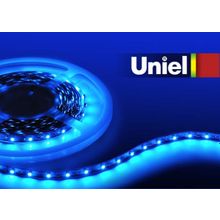 Лента ULS-3528-60LED m-8mm-IP20-DC12V-4,8W m-5M-BLUE