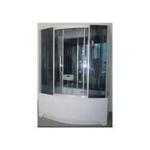 Душевая кабина 150x90 Serena SE-32169G(L), асимметричная, левая