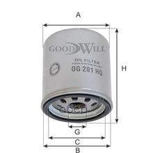 Фильтр Масляный Двигателя Goodwill арт. OG201HQ