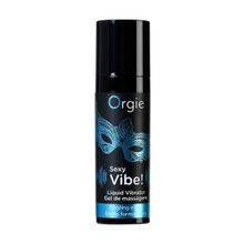 ORGIE Гель для массажа ORGIE Sexy Vibe Liquid Vibrator с эффектом вибрации - 15 мл.