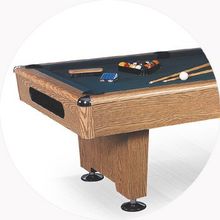 Бильярдный стол для пула Eliminator (Элиминатор) 7ф, камень. В стоимость включены: сборка, доставка, светильник, киевница, комплект аксессуаров для игры.