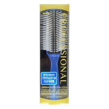 Щетка для укладки 9 рядов с синей ручкой Vess Blow Brush Blue С-150