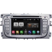 Штатная магнитола Ford Focus II, Mondeo 4, S-MAX, Galaxy, Tourneo   Transit Connect FarCar L003 s170 Android  (Silver)