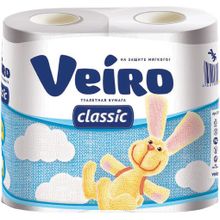 Veiro Classic 4 рулона в упаковке 2 слоя