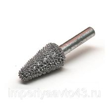 Абразив-конус (диам 15 дл 25 диам.хвост 6мм зер 390)  CLIPPER BJ610 (1шт.)