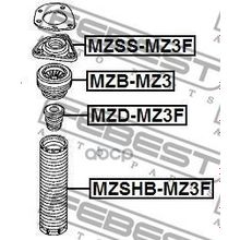 Отбойник Амортизатора | Перед Прав Лев | Mazda 3 Bk 2003-2008 Febest арт. MZDMZ3F