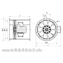 Systemair AXC-EX 900-10 18°-4