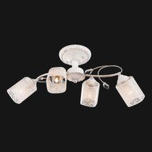 Eurosvet 30053 4 белый с золотом