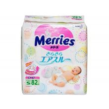 Подгузники «Merries» (Мэрис для внутреннего рынка Японии ) 4–8 кг (88 шт.)